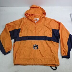 Hibbett Sports Genuine Stuff Windbreaker Jacket Auburn University NCAA Men's XL